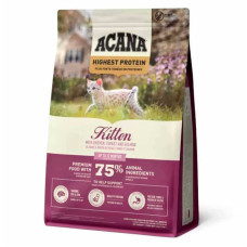 Acana Highest Protein Kitten для котят (Курица, Индейка, Лосось)