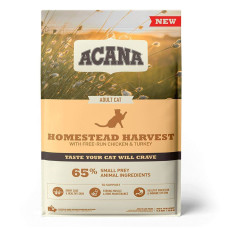 Acana Homestead Harvest Cat (Курица, Индейка, Утка)