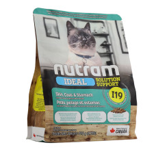 Nutram I19 Ideal Solution Support Sensitive Skin, Coat&Stomach Cat