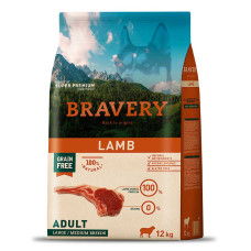 Bravery Dog Lamb Large/Medium Adult