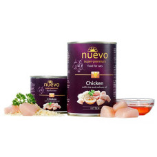 Nuevo Kitten Chicken with rice and salmon oil