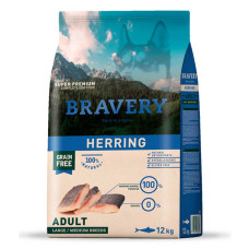 Bravery Dog Herring Large/Medium Adult