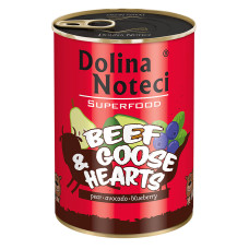 Dolina Noteci Superfood Beef and Goose Hearts