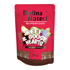 Dolina Noteci Superfood Dog Beef and Goose Hearts