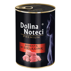 Dolina Noteci Premium Cat meat pieces in sauce with Veal