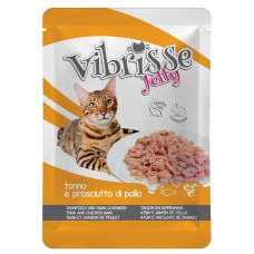Croci Vibrisse Cat Jelly Tuna and Chicken ham