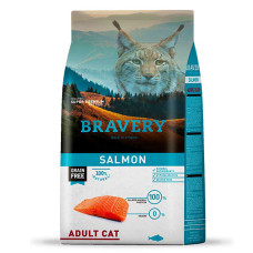 Bravery Salmon Adult Cat (Лосось)