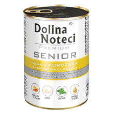 Dolina Noteci Premium Senior with Chicken, Carrots and Basil