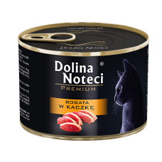 Dolina Noteci Premium Cat meat pieces in sauce with Duck